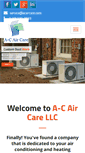 Mobile Screenshot of acaircare.com